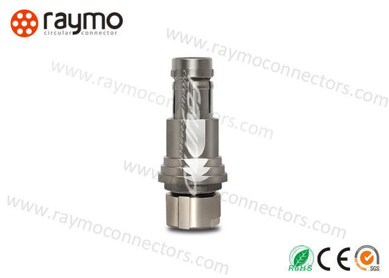 Straight Plug Industrial Circular Connectors, Industry Standard Power Connector 0U 1U Shell Size