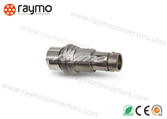 Straight Plug Industrial Circular Connectors, Industry Standard Power Connector 0U 1U Shell Size