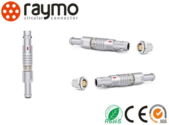 LEMO 00B FGGのコネクター6 Pinの円のプッシュ プル コネクターの航空プラグ